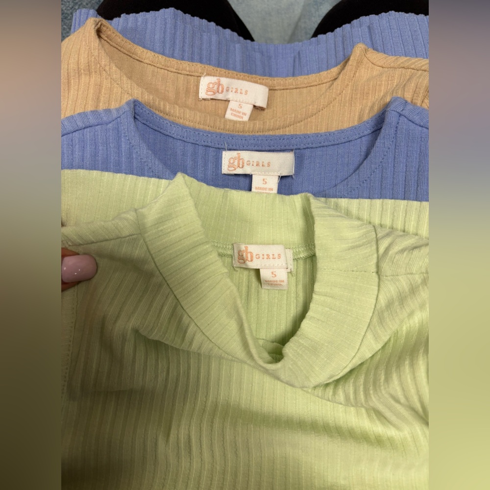 Kids' Assorted Color Tops from boutique